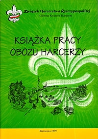 Książka pracy obozu harcerzy