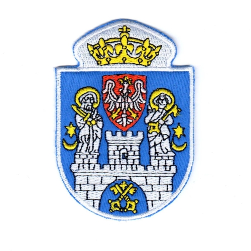 Plakietka herb POZNANIA do kupienia składnicy Harcerskiej SIEDEDEMGÓR.jpeg