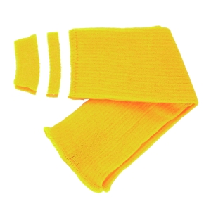 Getry harcerskie - żółte II białe