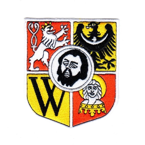 Plakietka herb WROCŁAWIA do kupienia w skałdnicy harcerskiej ZHR SIEDEM GÓR.jpeg