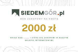 Bon zakupowy o wartości 2000 zł