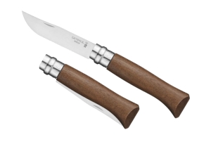 Nóż Opinel Lux Inox [08] ORZECH