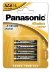 Bateria AAA 4 x alkaliczna Panasonic Power LR03/AAA