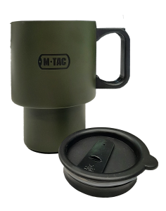 Kubek M-TAC termiczny z pokrywką zwężany 450ml OLIVE 1.png