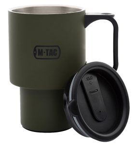 Kubek M-TAC termiczny z pokrywką zwężany 450ml OLIVE.png