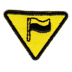 STRAŻNICZKA / STRAŻNIK PAMIĘCI NARODOWEJ - ŻÓŁTA [SPRAWNOŚĆ - Z23]