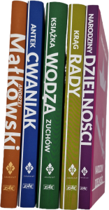 PIĄTKA Aleksandra Kamińskiego, wyd.2024 [Antek Cwaniak / Krąg Rady / Książka wodza zuchów / Andrzej Małkowski / Narodziny dzielności]