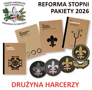 Stopnie OHy - pakiet dla DRUŻYNY HARCERZY